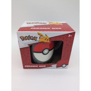 Pokemon Pokeball Ceramic Mug New